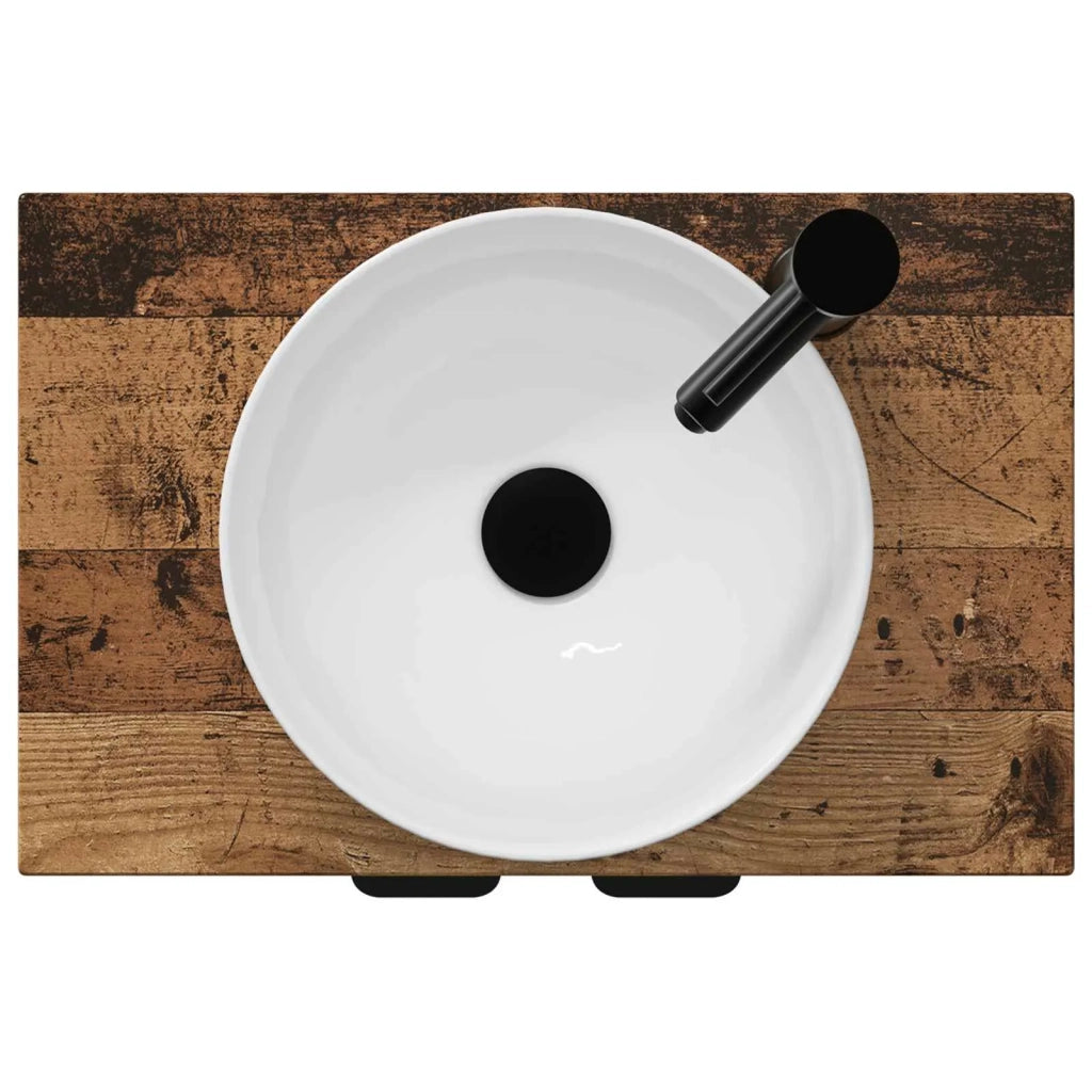 Mobile da bagno con lavabo Legno antico 54 x 35 x 83 cm