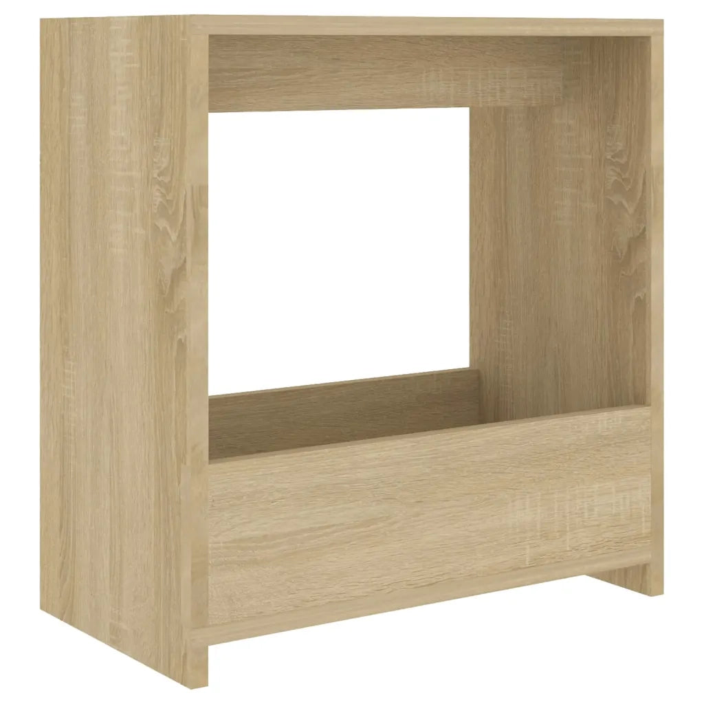 Tavolino-Tavolino da soggiorno-Tavolo Rovere Sonoma 50x26x50 cm in Legno Multistrato