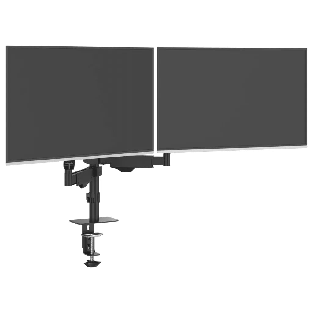 Braccio TV Doppio per Schermo Max 27 Pollici Molla a Gas 20 kg 4012172