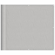 Schermo da balcone | Paravento Balcone Grigio chiaro 90x500cm 100% Poliestere Oxford