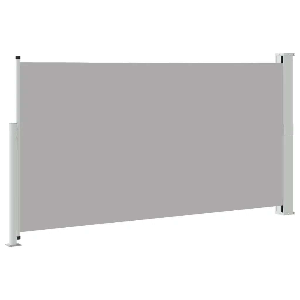 Tenda da Sole | Tenda laterale Retrattile per Patio 170x300 cm Grigio