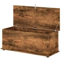 Panca Contenitore Capacità 120 kg per Camera da Letto e Ingresso, in Legno, 100x40x40 cm, Marrone