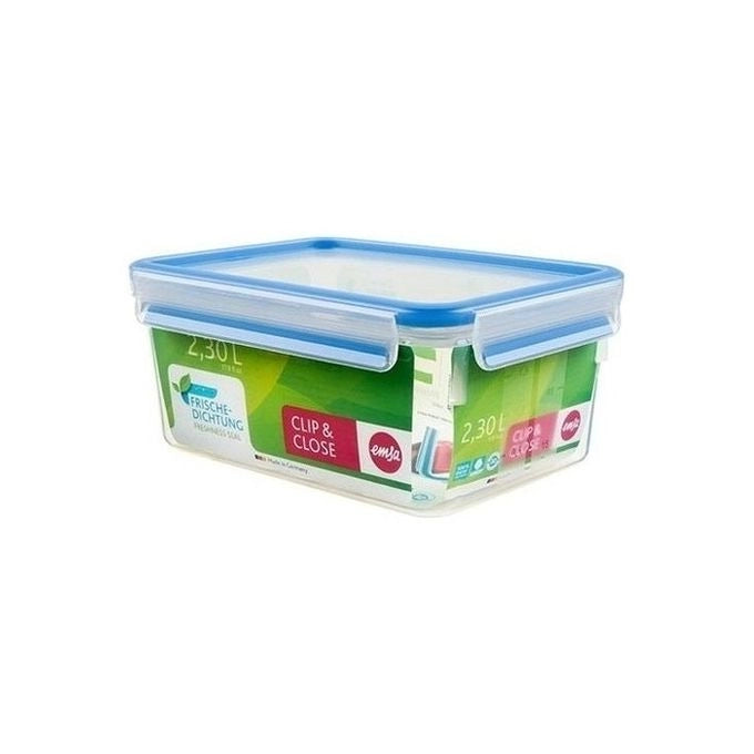 EMSA 508544 recipiente per cibo Rettangolare Scatola 2,3 L Trasparente 6 pz