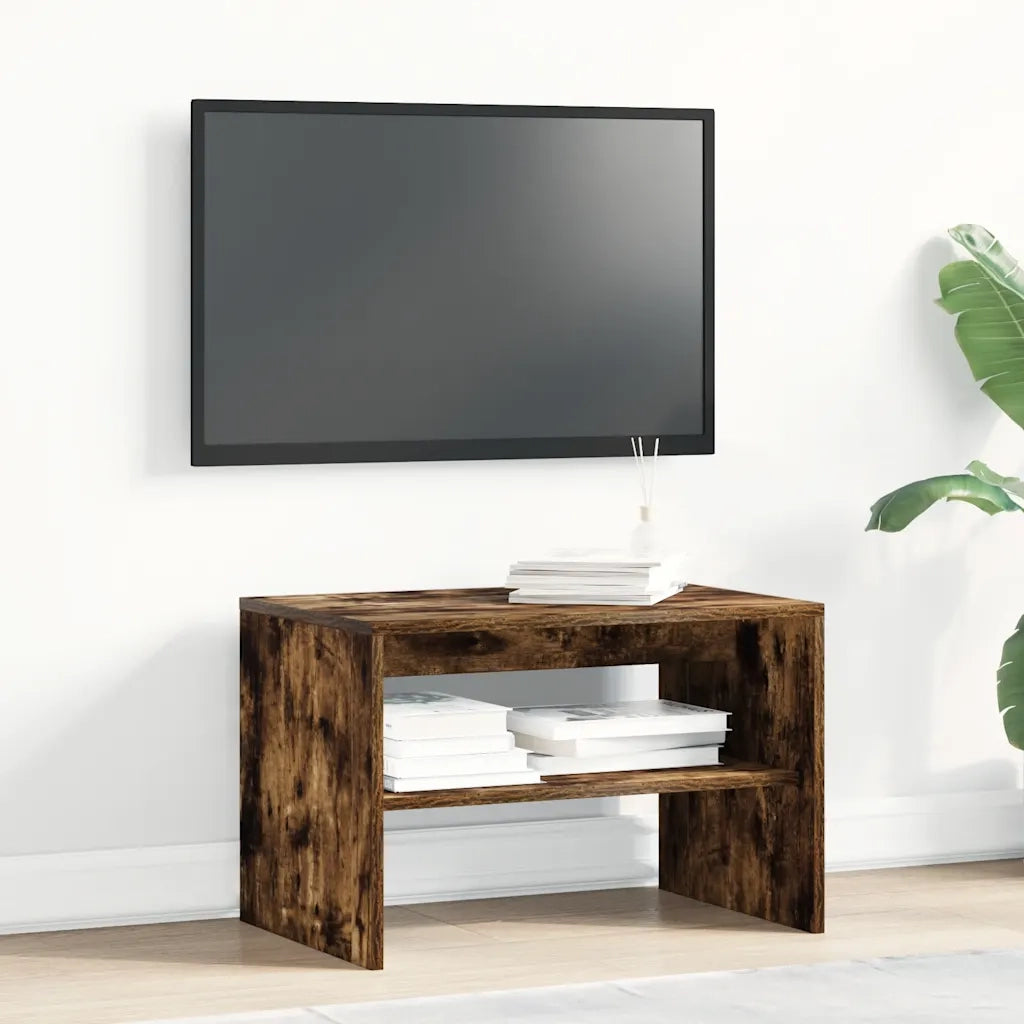 vidaXL Mobile Porta TV Rovere Fumo 60x40x40 cm in Legno Multistrato