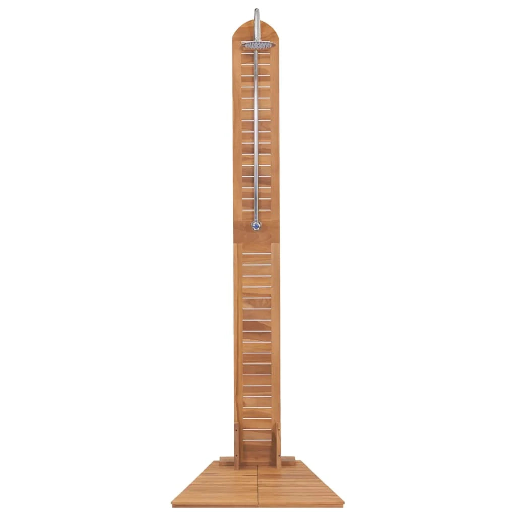 Doccia da giardino in teak massello 70 x 75 x 204 cm 02_0042064