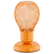Lampada notte bimbi arancione a lampadina 1xE14 10W PIKOLO Alfa