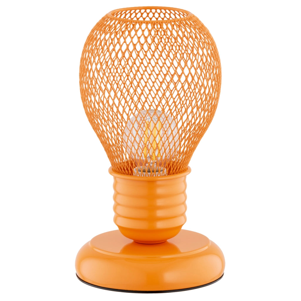 Lampada notte bimbi arancione a lampadina 1xE14 10W PIKOLO Alfa