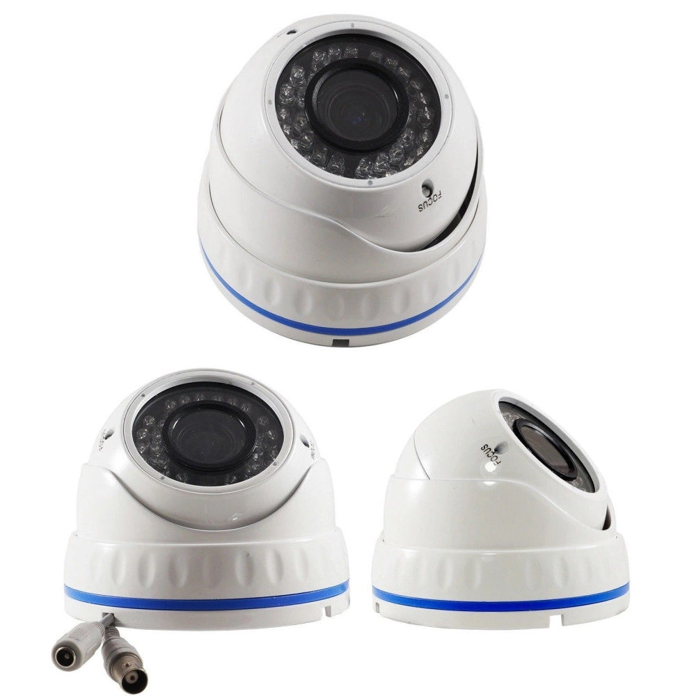 Trade Shop - Telecamera Dome Varifocale Ahd 2.8-12mm 36 Led 1500 Tvl Ir Jt-2055ahd -