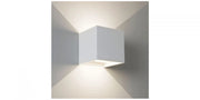 Applique lampada led parete 10w quadrato orientabile bianco luce Fredda 6000k
