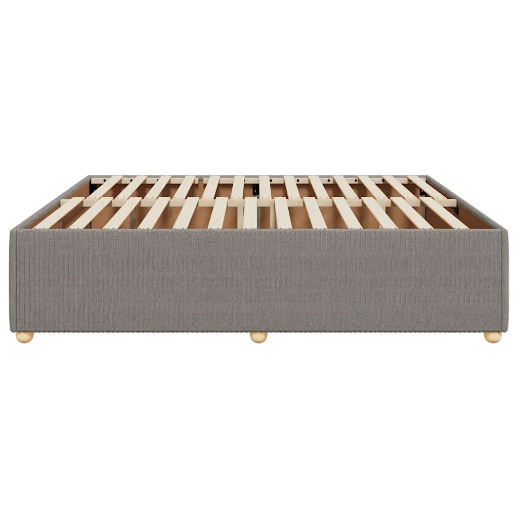 Giroletto senza Materasso Tortora 180x200 cm in Tessuto