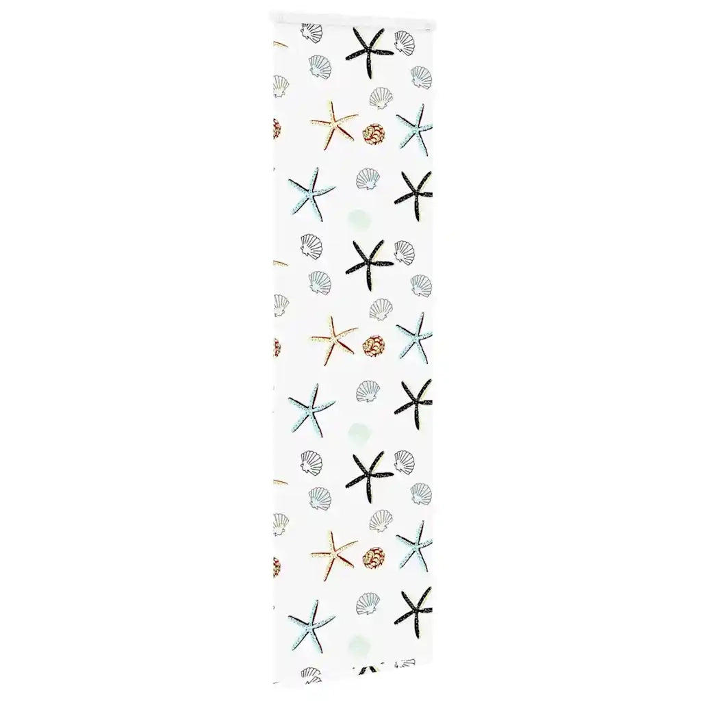 Tenda a Rullo per Doccia Cassonetto 80x240 cm Larghezza Tessuto 4015021