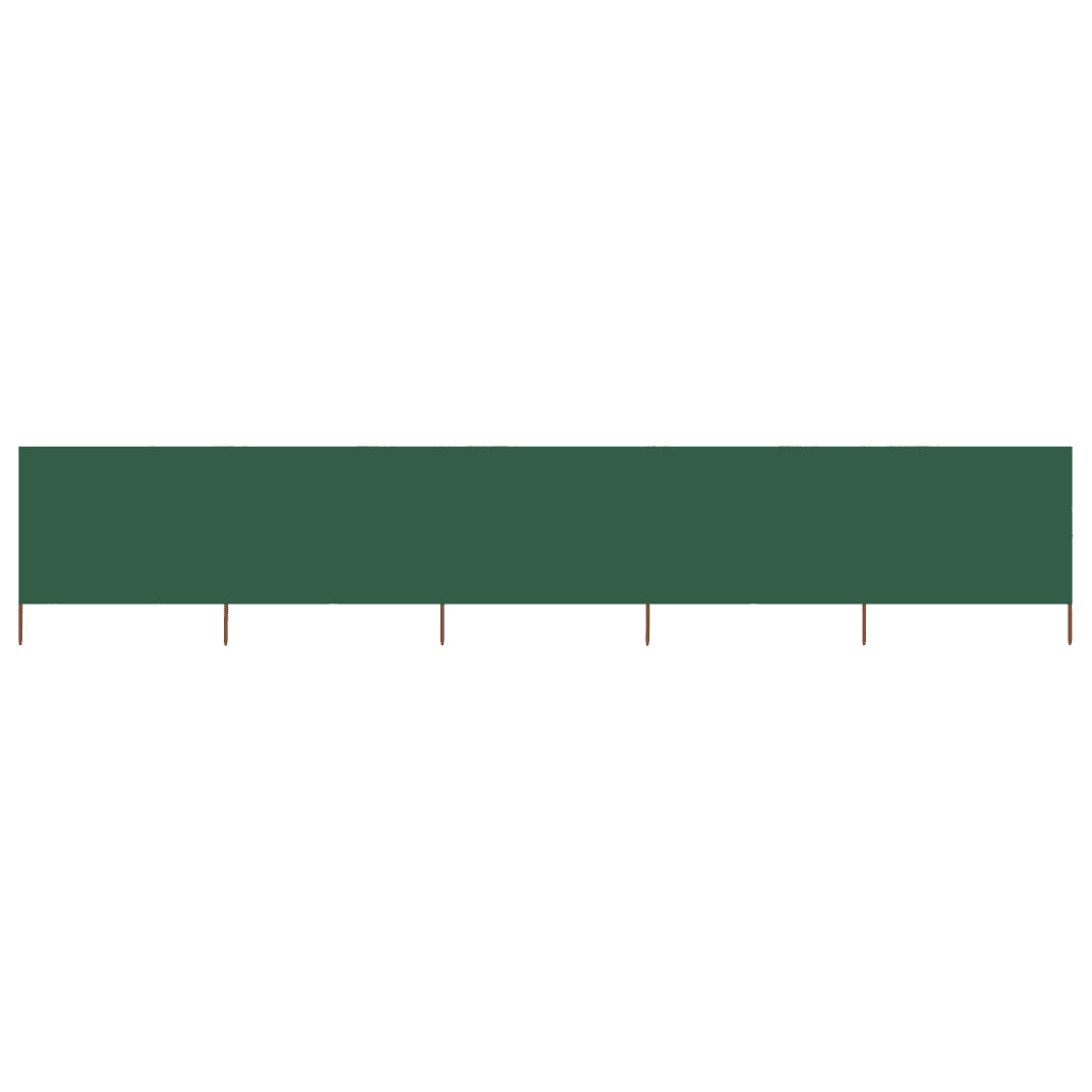 Paravento a 5 Pannelli in Tessuto 600x160 cm Verde cod mxl 55070
