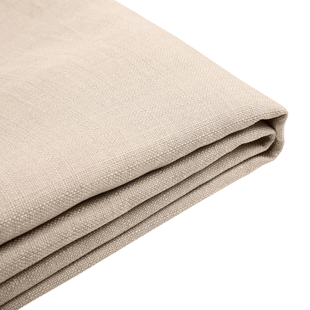 Copri Letto Tessuto Beige per Letto 180 x 200 cm Sfoderabile Lavabile