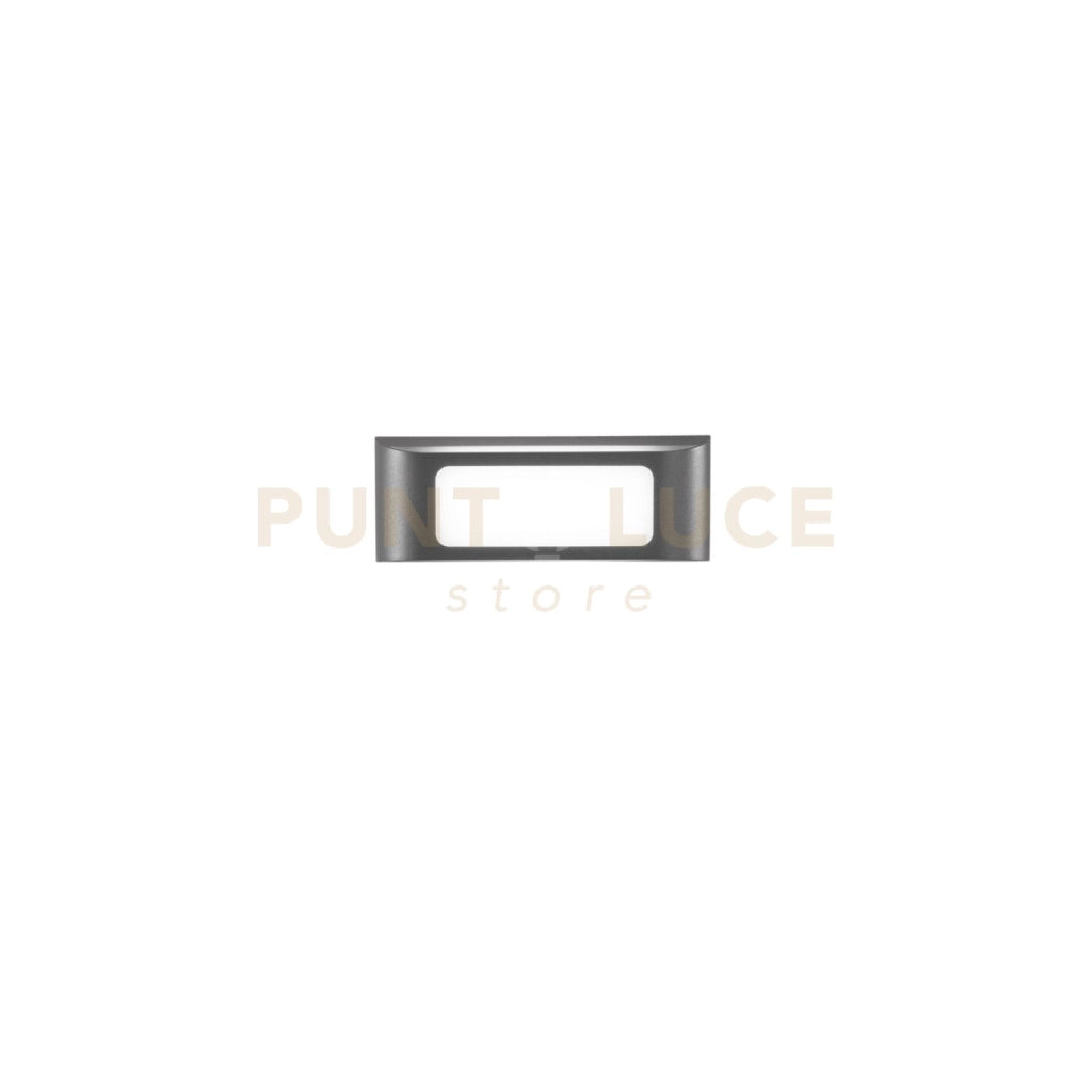 APPLIQUE BIEMISSIONE LED DESERT ANTRACITE 12W 1500LM CCT 3000 E 4000K IP65 25X5,3X9,5CM