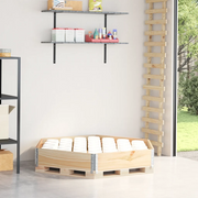 vidaXL Fioriera Rialzata Esagonale 160x160cm Legno Massello di Pino