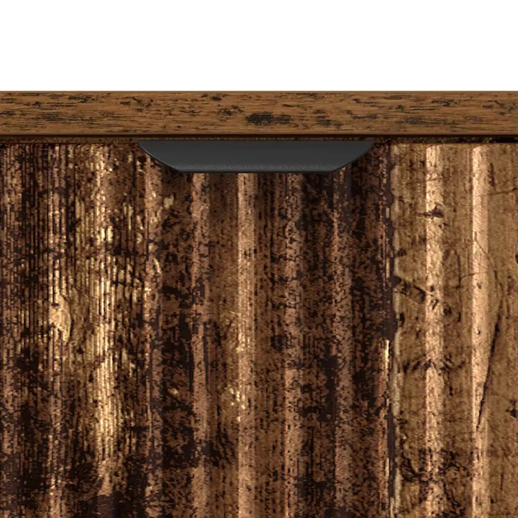 Comodino | Armadio da Notte | Mobiletto da notte Legno vecchio 63.5 x 36 x 61 cm Legno multistrato