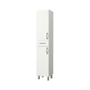 Giuda, Mobile Colonna 4 Ripiani, 35x31x179h cm Bianco