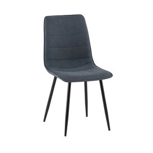 SEDIA VICTORY NEW TESSUTO GRIGIO- 4,0 pz