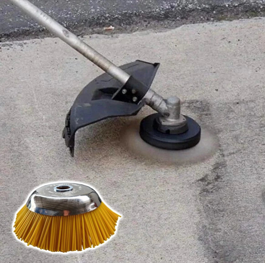 SPAZZOLA PER DECESPUGLIATORE FILI IN PP IDEAL STAR Ø 200 mm - IDEAL STAR