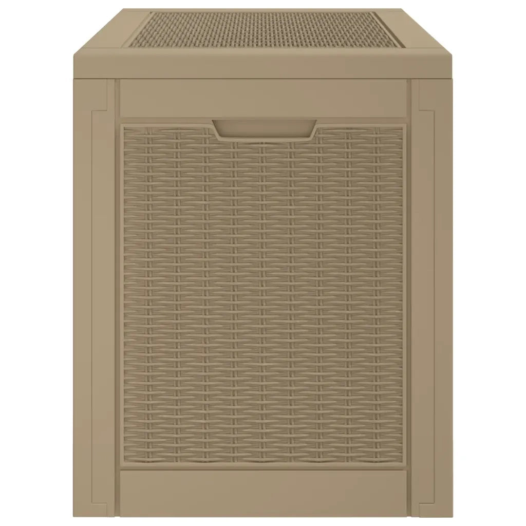 Contenitore Giardino Marrone Chiaro 55,5x43x53 cm Polipropilene CFW6270607