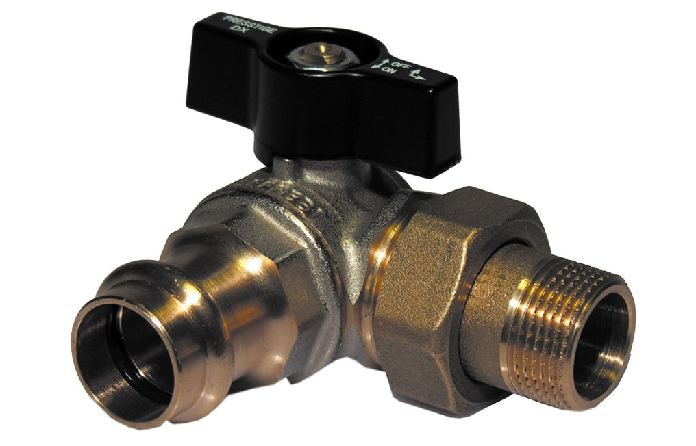 VALVOLA  A SFERA ATTACCO A PRESSARE/COLLETTORE DX- 3/4 x 22  PN 40- EFFEB- pezzi 1