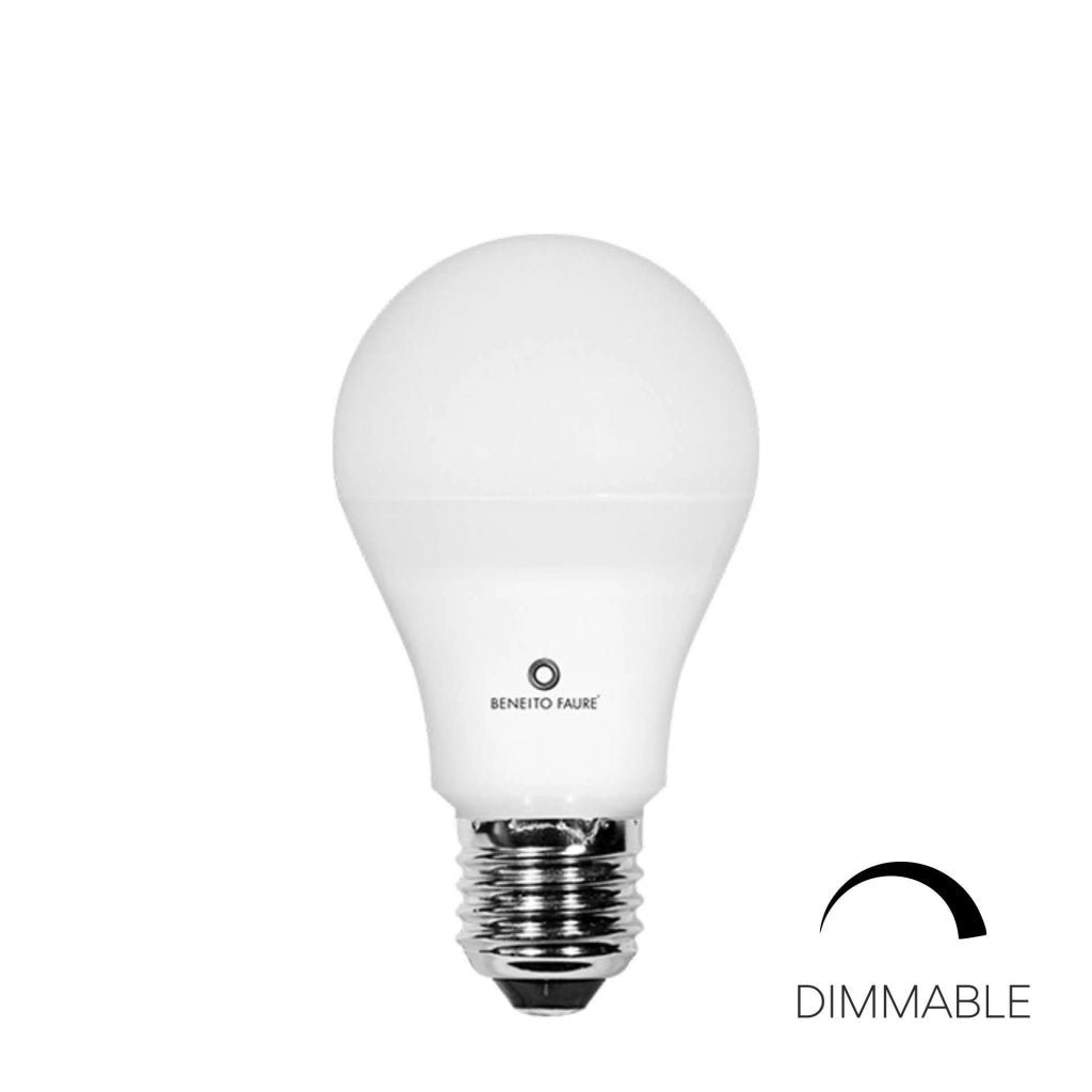 Lampadina LED Standard 10W E27 Dimmabile 3000K 891lm Fascio 360 Gradi Retrofit TRIAC Beneito & Faure - Soluzione Illuminazione Interni