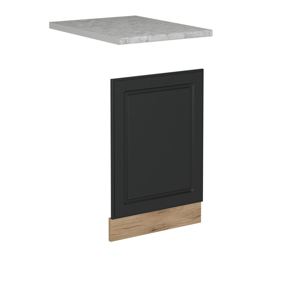 Vicco Pannello frontale per lavastoviglie Antracite casa di campagna 45 cm , PL Marmo