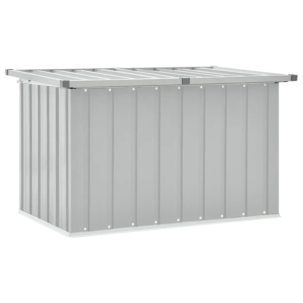 Baule da Giardino Grigio 109x67x65 cm 46258