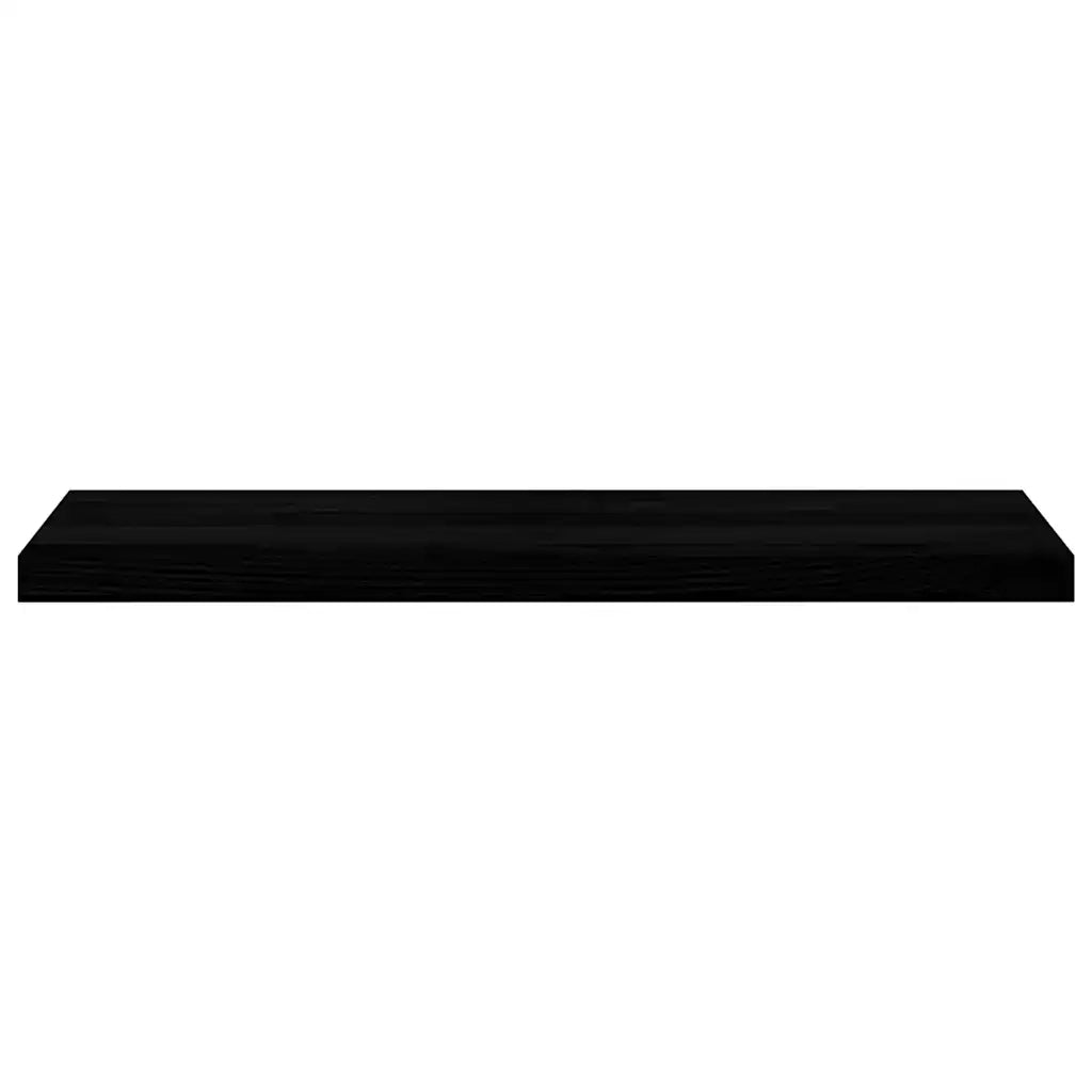 Davanzali 2 pz Marrone Scuro 90x30x2 cm Legno Massello Rovere