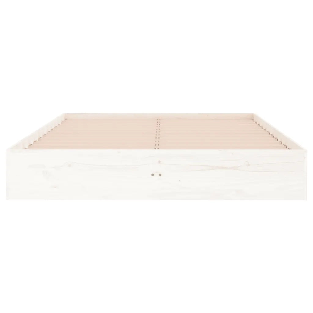 Giroletto Bianco in Legno Massello 135x190 cm Double 820078