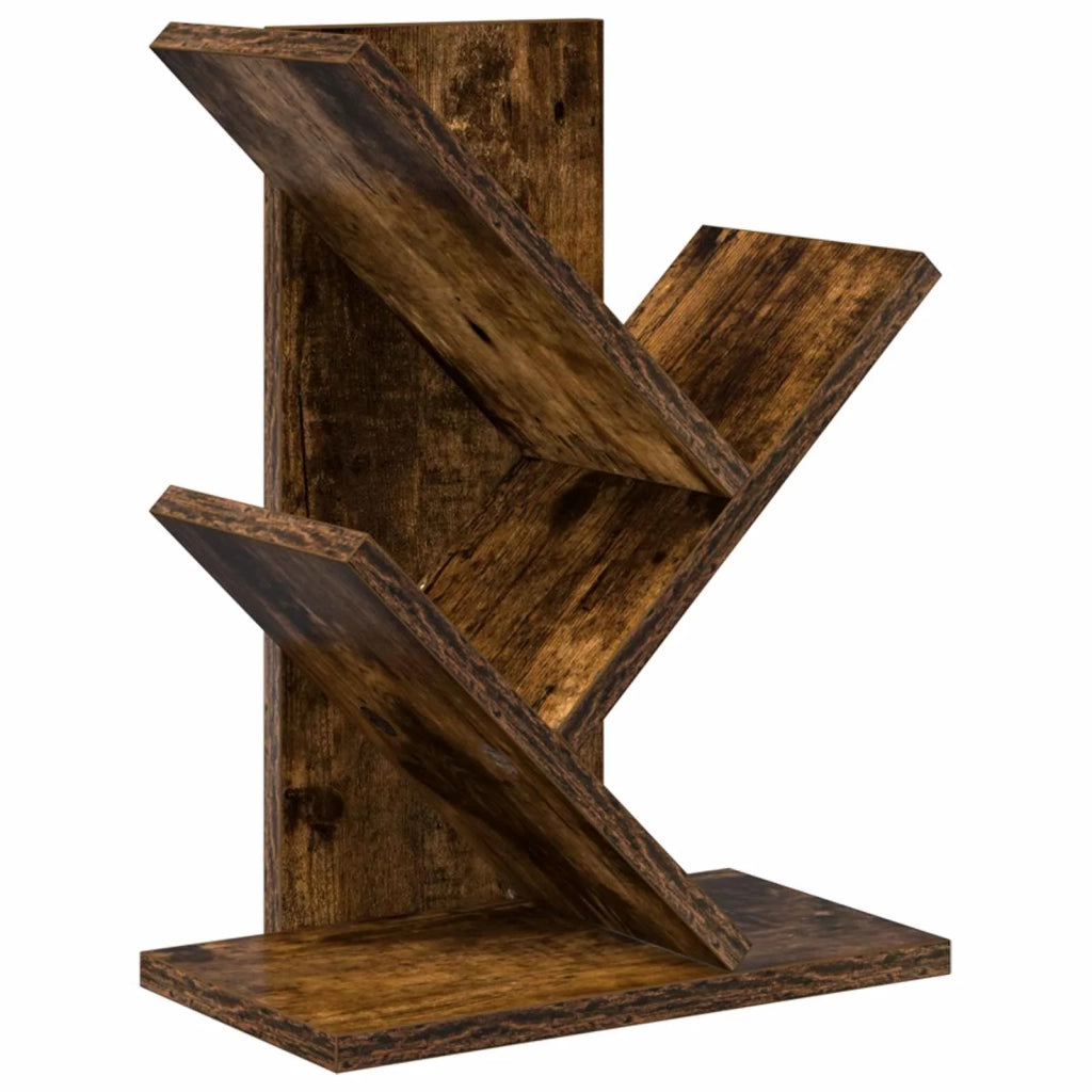 Scaffale per Libri a Forma di Albero 3 Strati 30 x 18 x 40 cm 8012352