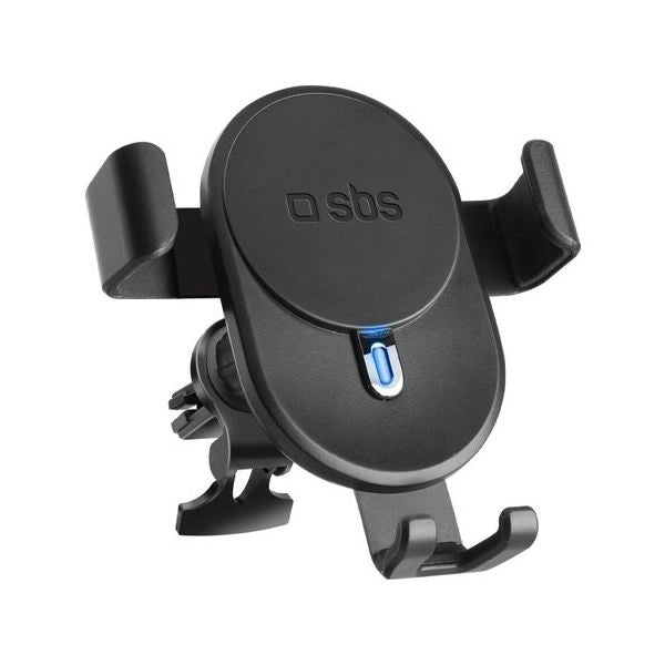 Supporto auto smartphone sbs tesupwir10clipstg wireless charge gravity
