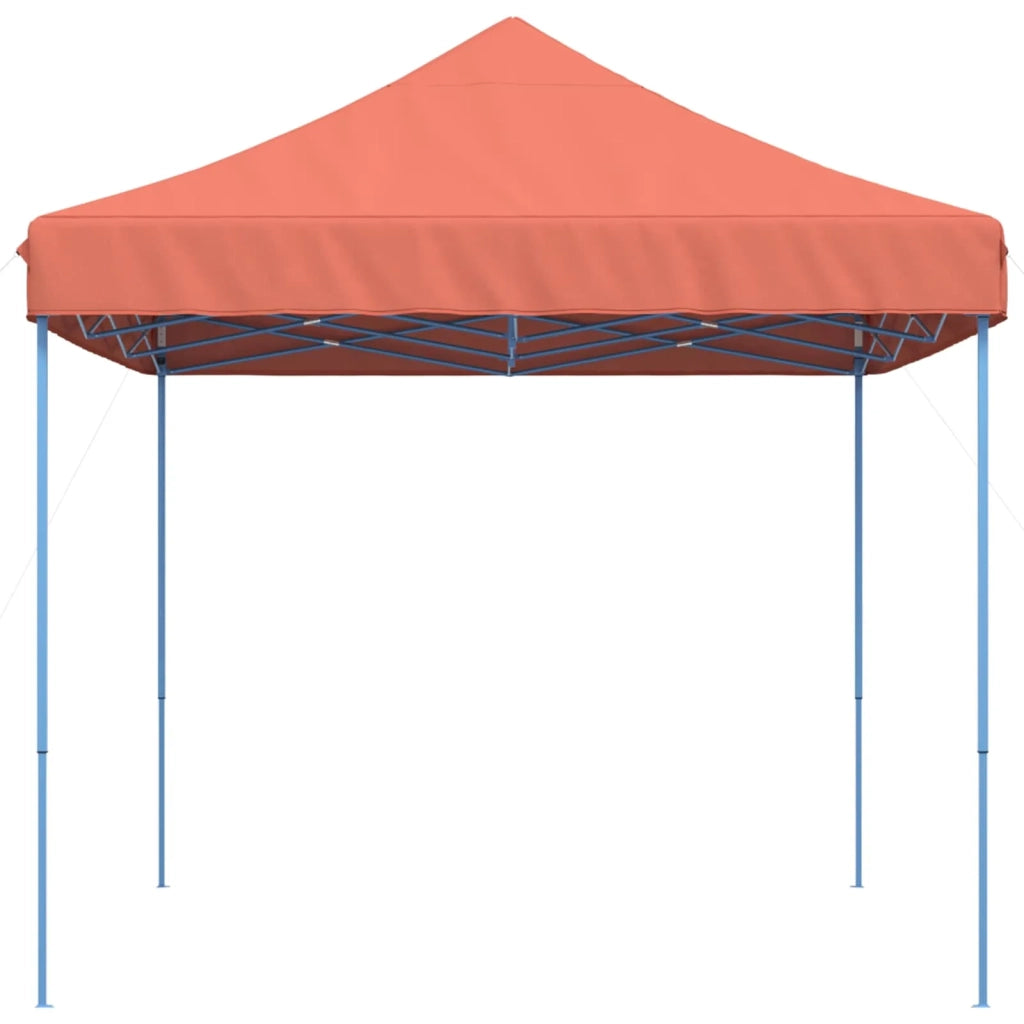 Tenda da Festa Pieghevole Pop-Up - Gazebo Terracotta 440x292x315 cm