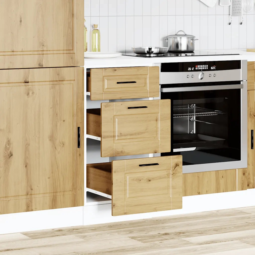 Base da Cucina-Mobile Base da Cucina Porto Rovere Artigianale Legno Multistrato 273793