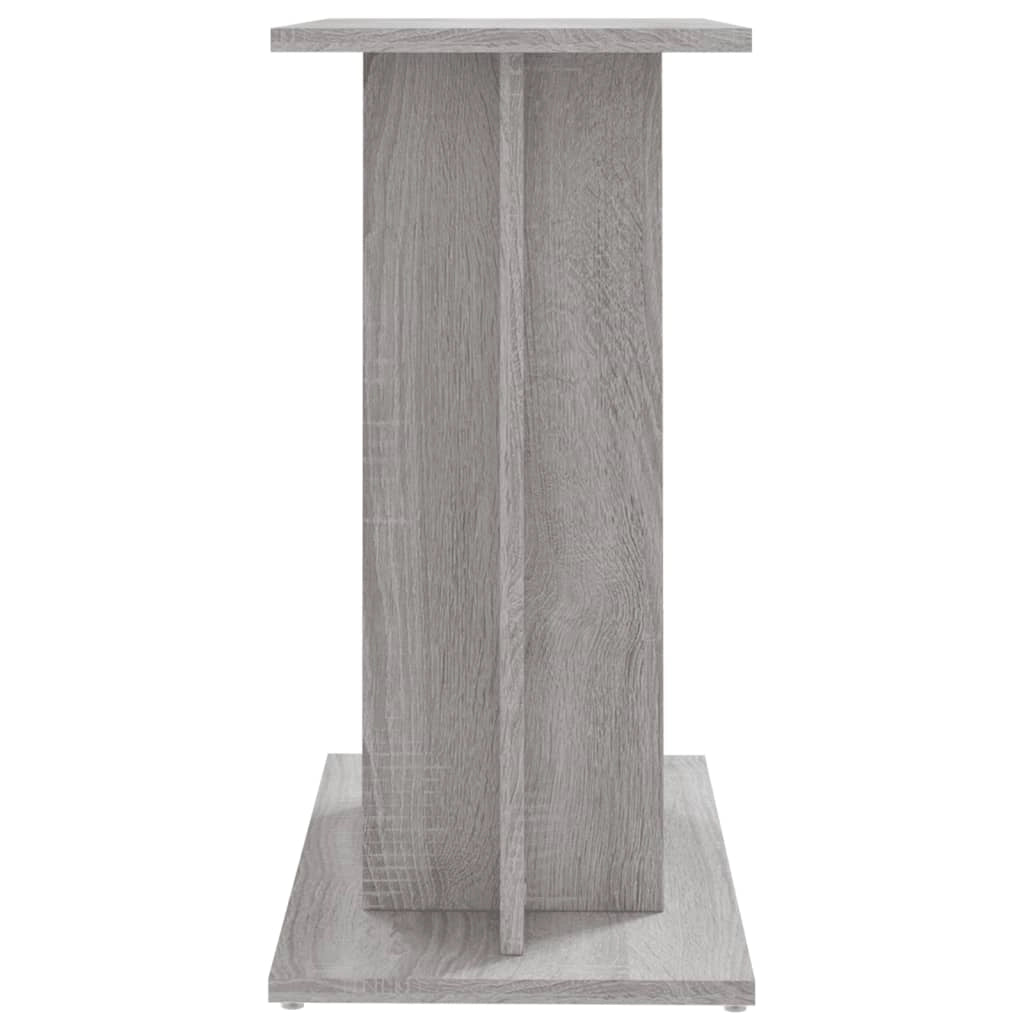 Base di supporto per mobiletto acquario Sonoma 60 x 30 x 60 cm legno ingegnerizzato grigio 02_0045088