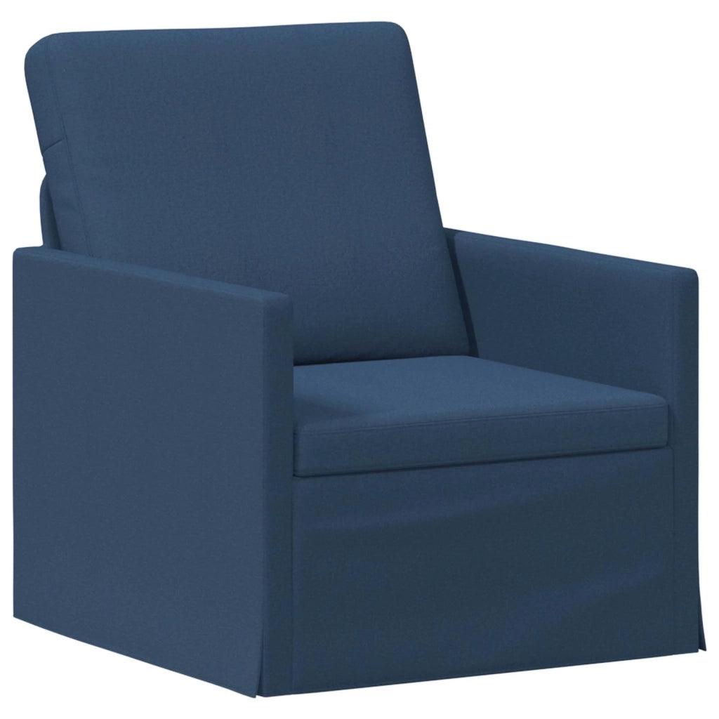Set di divani 2 pcs Blu Tessuto 3433142
