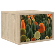 Mobiletto da comodino a parete ZAANDAM Rovere Sonoma 8007473