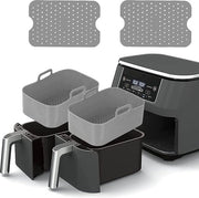 Siliconen forme per accessori di teglia riutilizzabili - 2 pezzi