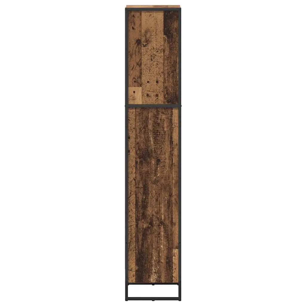Armadio per Libri Legno vecchio 40 x 30 x 155 cm 886376