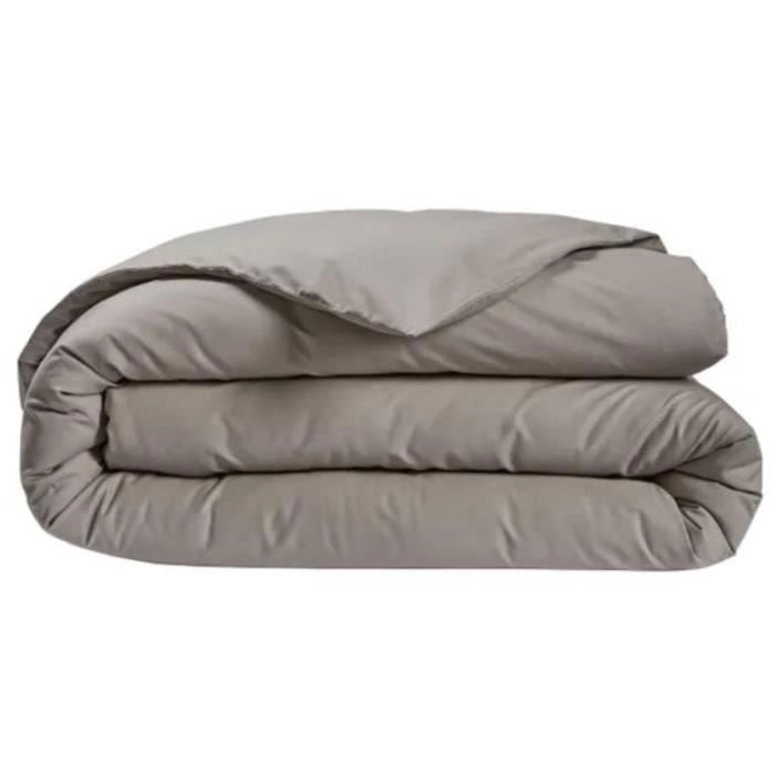 Copertura DODO DUVET - 240x220 cm - Cotton - Antibatteriale - Taupe - Made in Francia