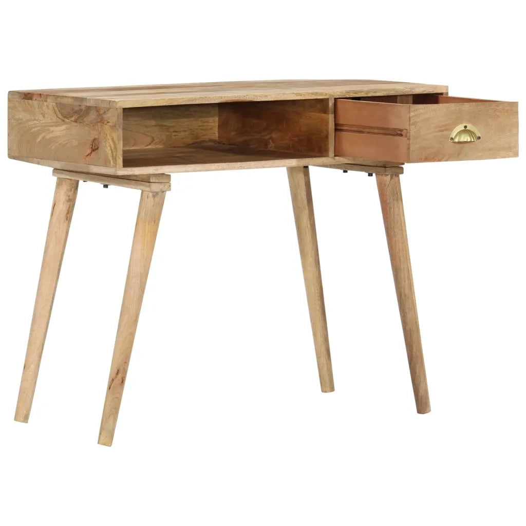 Tavolo Consolle 90x45x75 cm in Legno Massello di Mango 286180