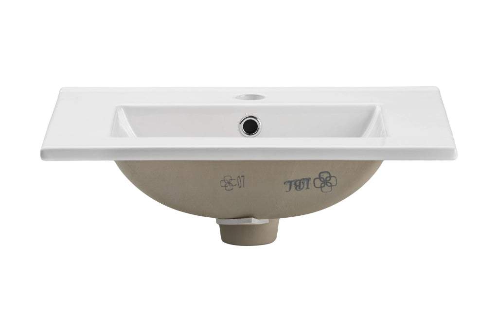 Lavabo per mobile a una vasca 50 cm Lavabi per mobile 52 x 17 x 40 cm