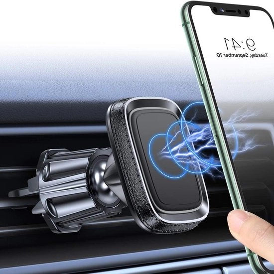 Supporto per smartphone per auto - 6 magneti più forti - supporto universale per smartphone - compatibile con iPhone 15 Pro Max - 14 - 13 - 12 - 11 - SE - XS - XR - X - 8 - 7 - Samsung - Huawei