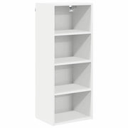 Mobiletto a parete moderno con ampio spazio contenitivo 40 x 29,5 x 100 cm legno composito bianco 02_0053505