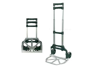 CARRELLO PORTACASSE PIEGHEVOLE IN ALLUMINIO PORTATA KG.65    ALTE