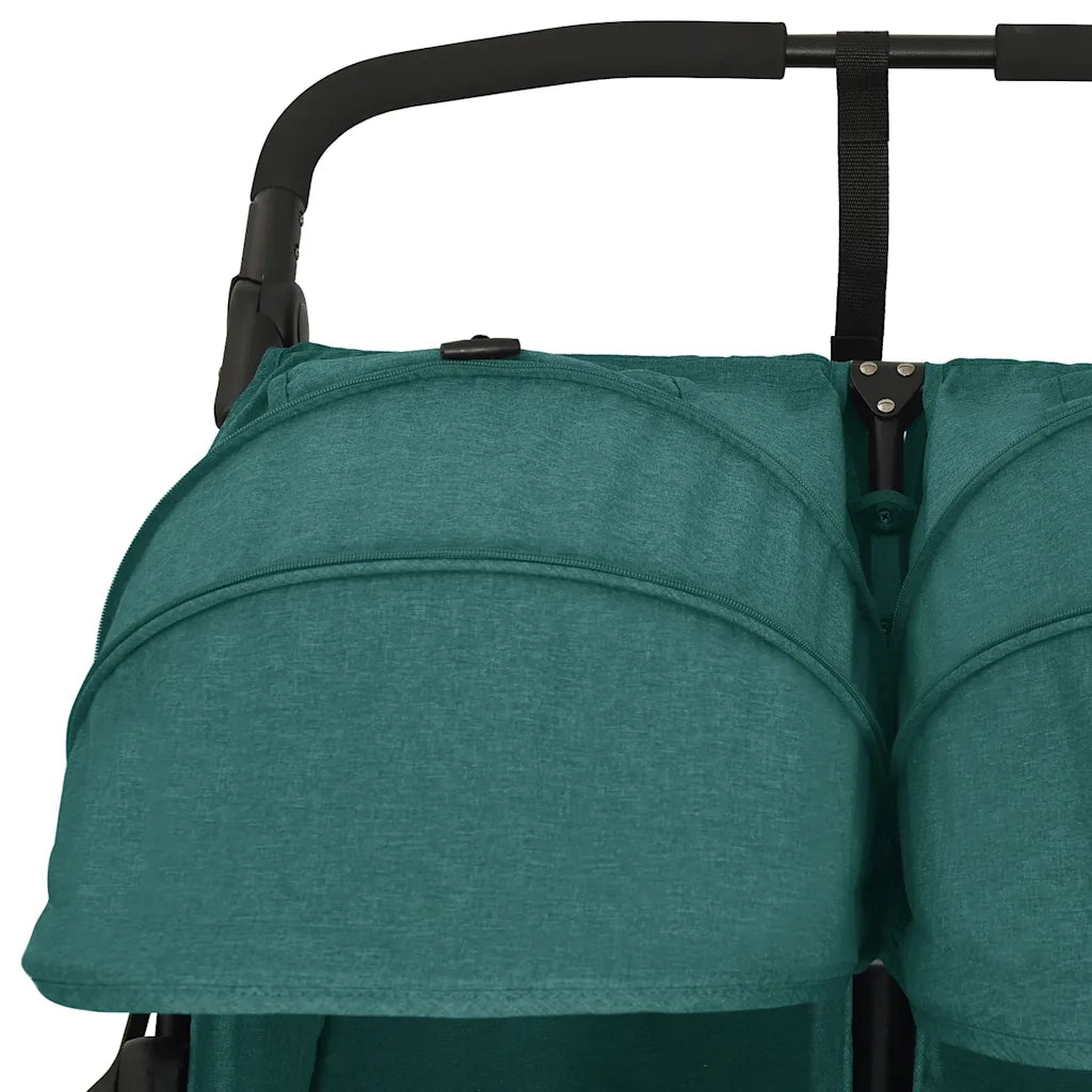 Passeggino Gemellare Verde in Acciaio CFW3948875
