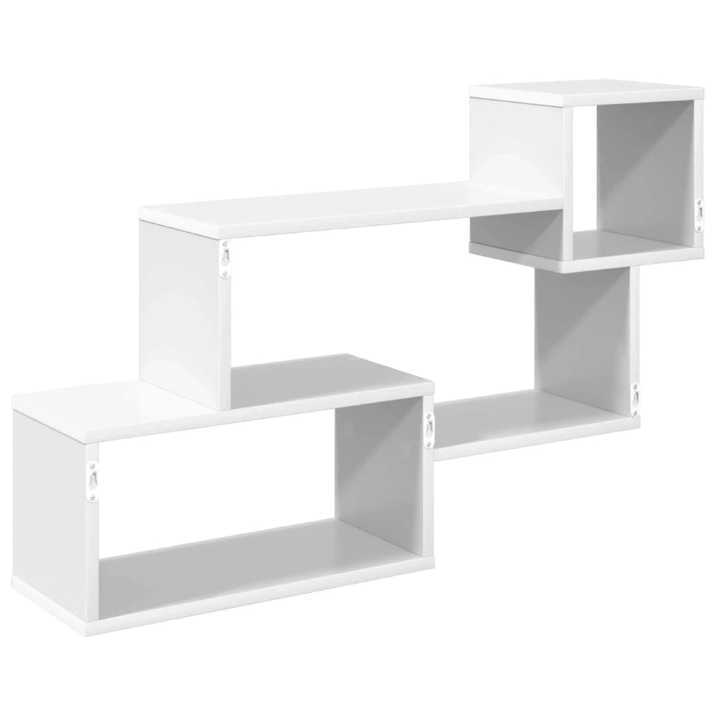 Mensola sospesa A parete Bianco 87 x 20 x 55 cm 8012092