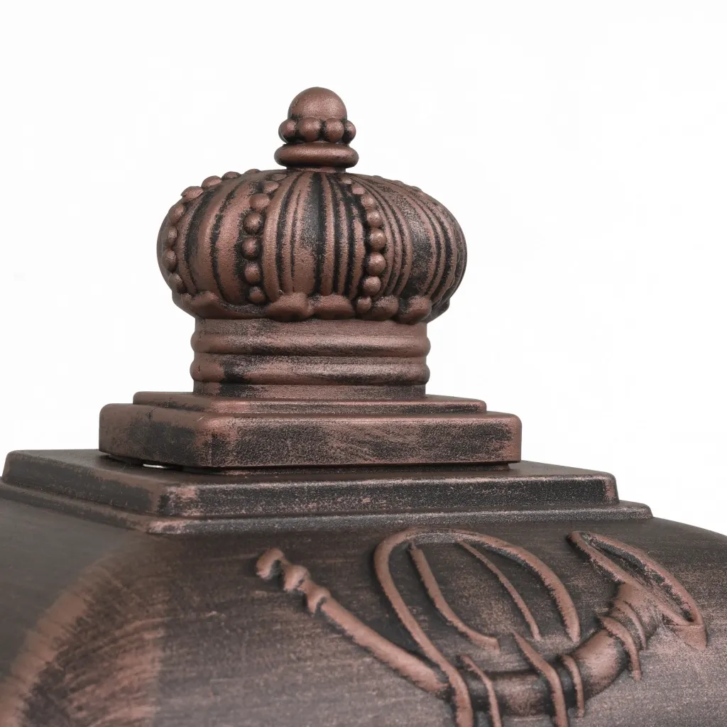 Cassetta della Posta in Alluminio Inossidabile Vintage Bronzo CFW1753205