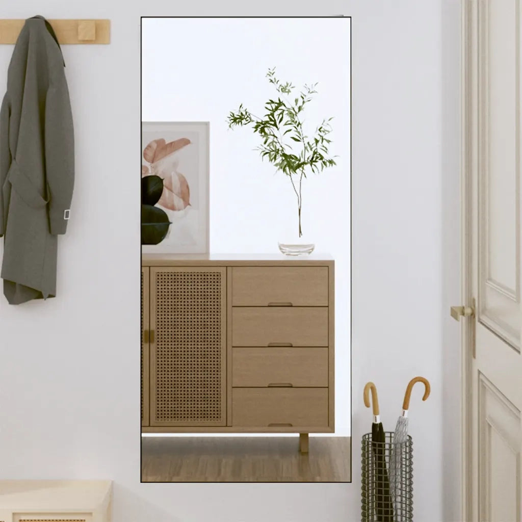 Specchio da Parete | Specchio decorativo 50x100 cm Vetro Rettangolare