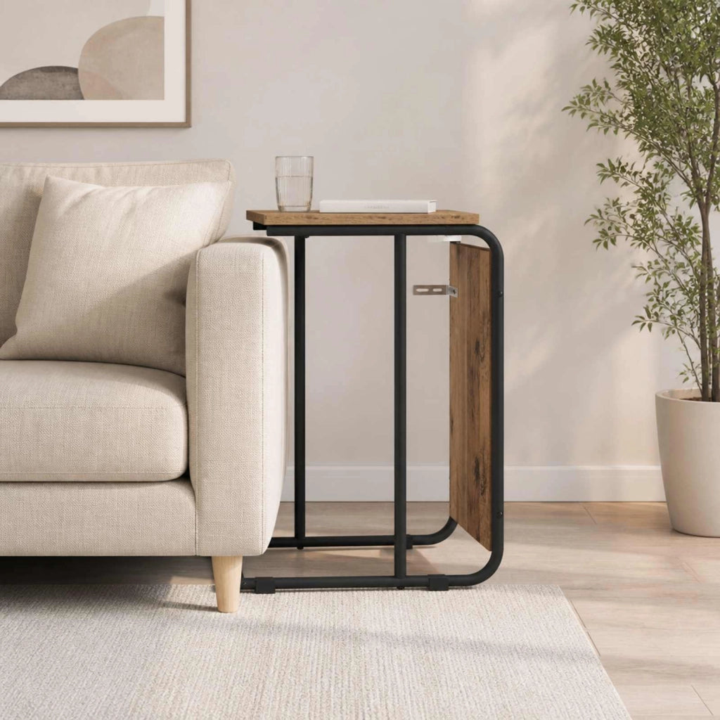 Tavolo laterale Legno antico 40 x 31 x 55 cm 8013660